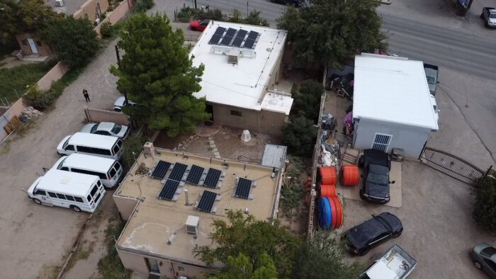 Cottonwood Gulch rooftop solar EV charging new mexico 