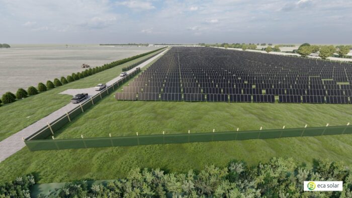 ECA Solar Ashton Illinois solar project
