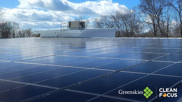 Greenskies Clean Focus rooftop solar YMCA