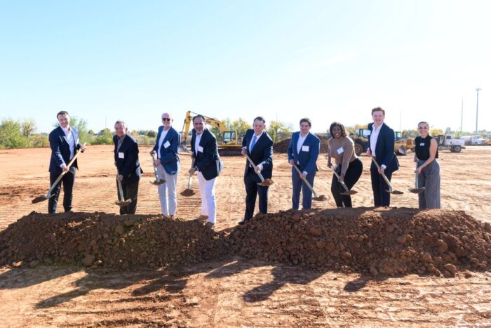 LAC broke ground on The Reserve at Chisholm Creek in Oklahoma City