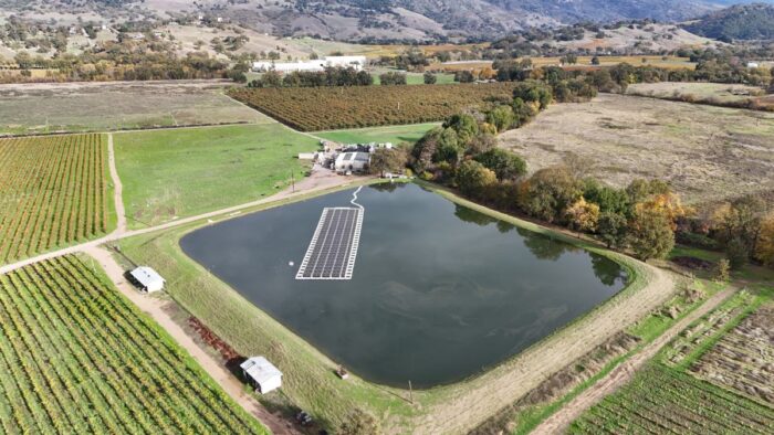 Nelson Family Vineyards solar installation