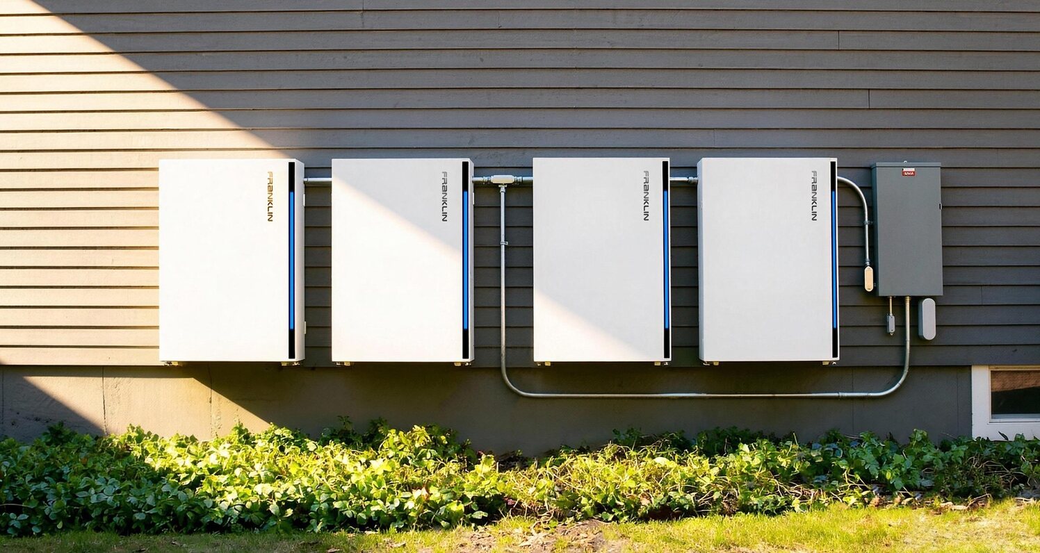 FranklinWH solar batteries contributing to a VPP