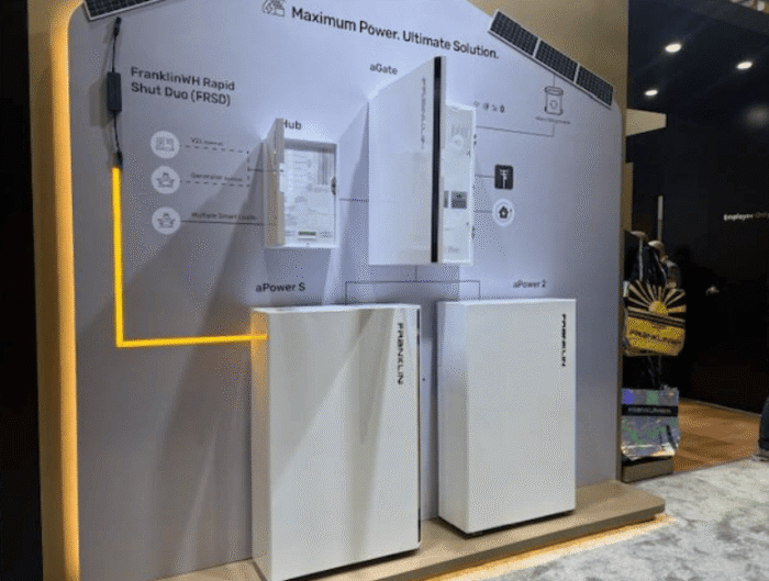 FranklinWH batteries at Intersolar 2026