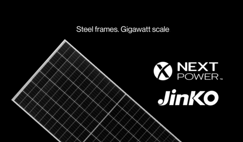 Nextpower Jinko Solar U.S. steel frames