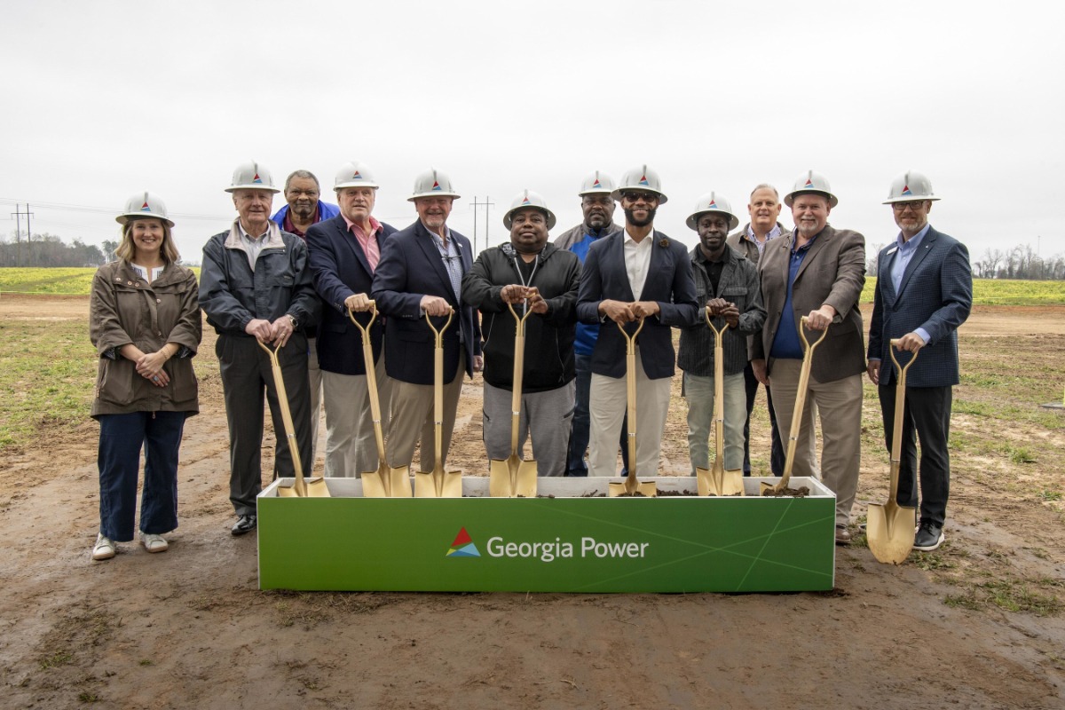 Georgia Power's new BESS facility groundbreaking ceremony