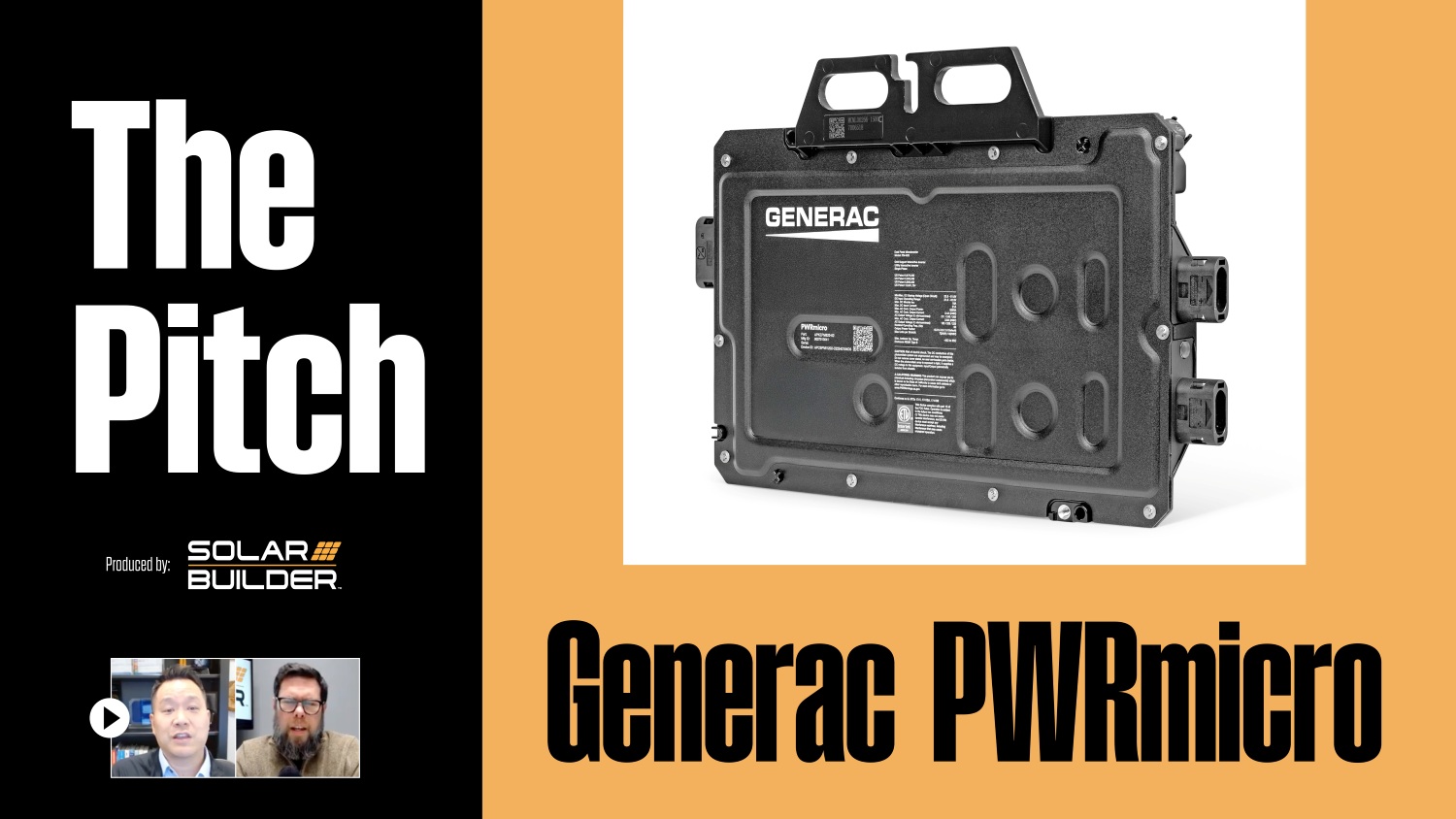 Generac PWRmicro The Pitch