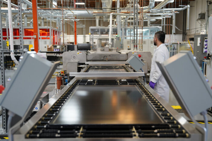Tandem PV's new California manufacturing facility