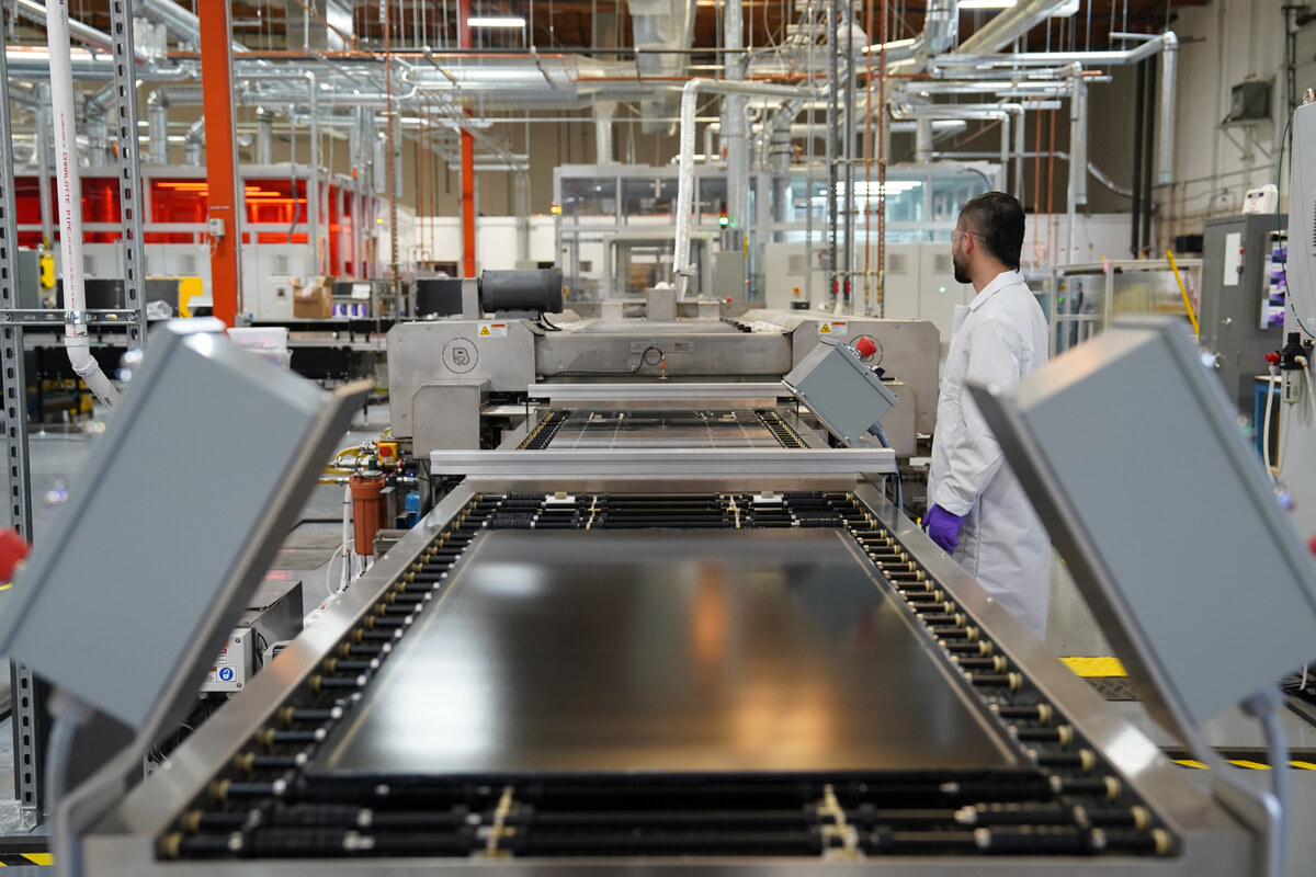 Tandem PV's new California manufacturing facility