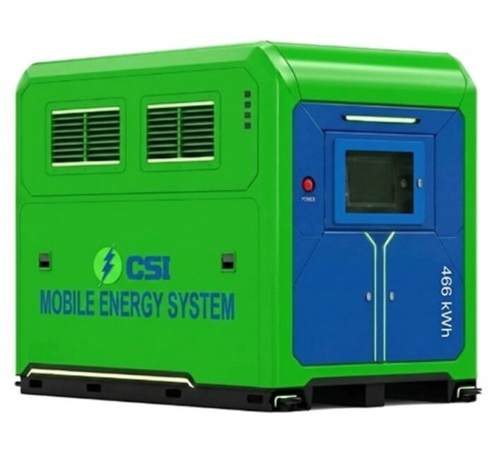 CSI Mobile BESS 466 kWh system