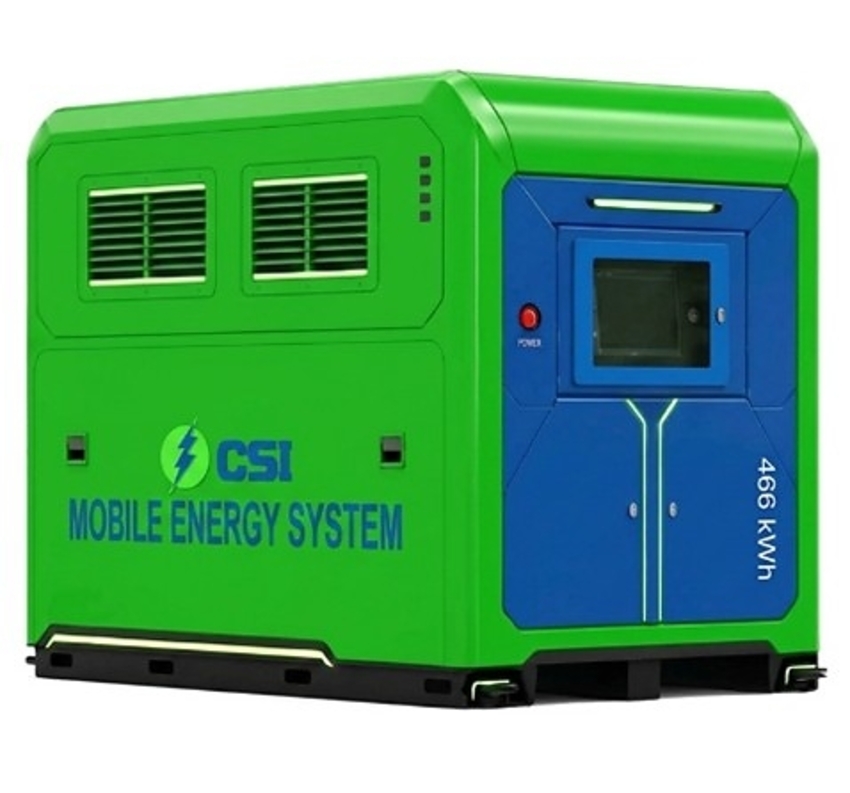 CSI Mobile BESS 466 kWh system