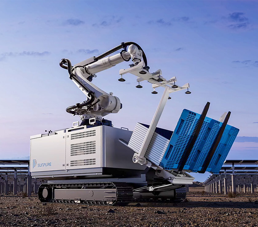 SUNPURE's Saturn Module Fitting Robot automation