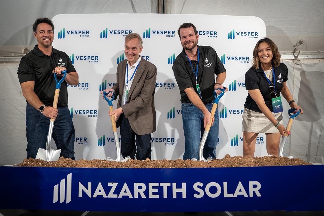 Vesper Energy breaks ground on Nazareth Solar in Texas