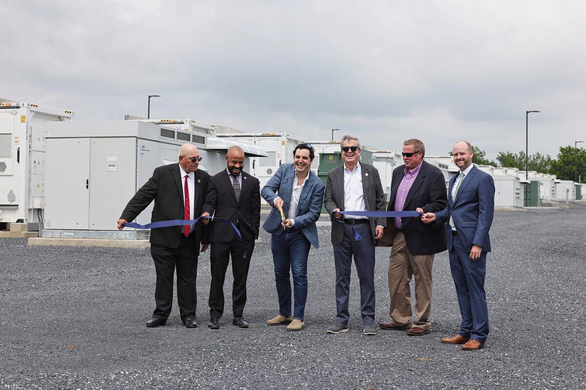 Prospect Power ribbon cutting Virginia