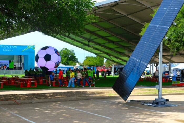FIFA World Cup Fan Festivals Texas Janta Power solar towers