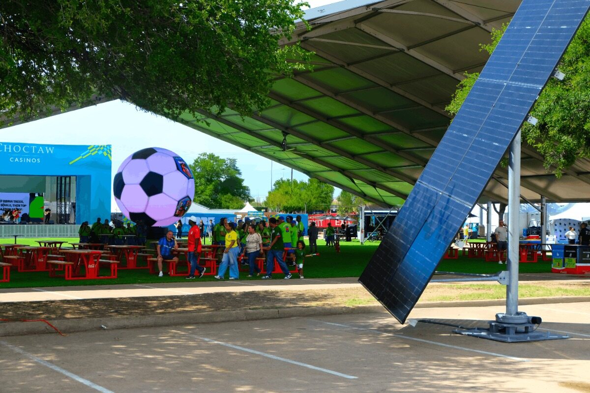 FIFA World Cup Fan Festivals Texas Janta Power solar towers