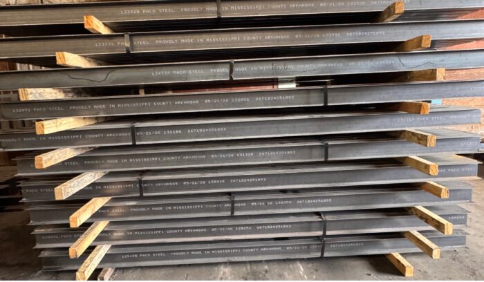 Steel River Energy Center steel pile