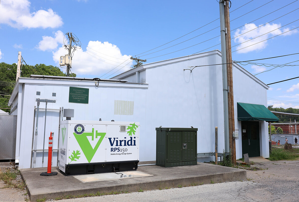 Viridi Oak Ridge National Laboratory BESS tests