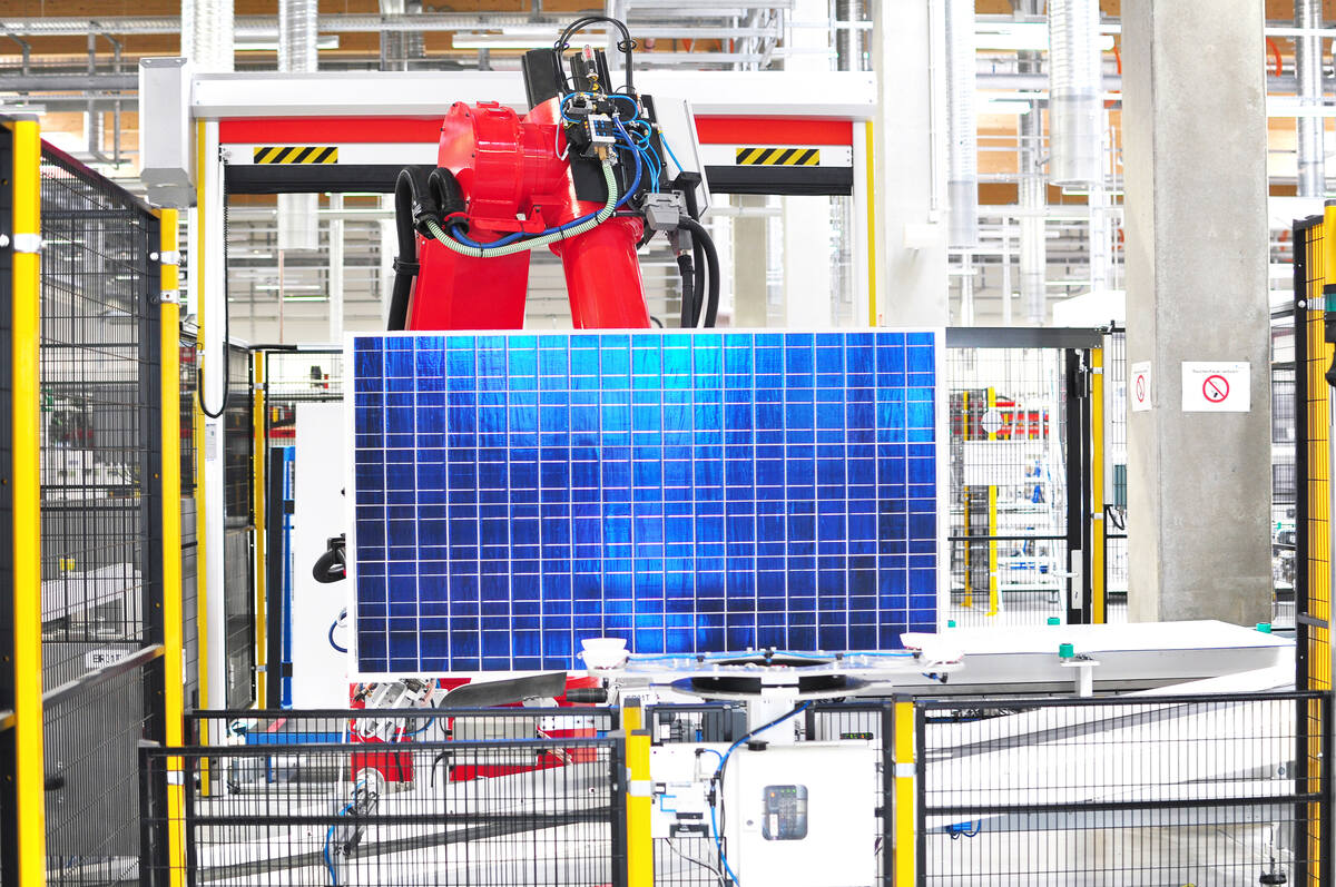 T1 Energy solar manufacturing