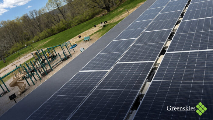Greenskies Titan Energy Andover Elementary School project