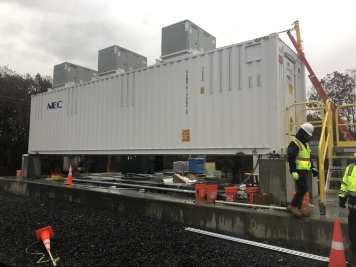 Kearsarge BESS project Massachusetts 2019