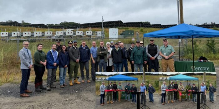 Derry New Hampshire landfill project ribbon cutting