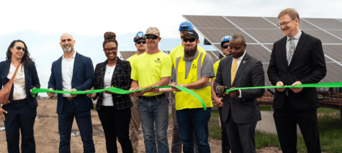 Milwaukee new solar ribbon cutting Projects Weekly