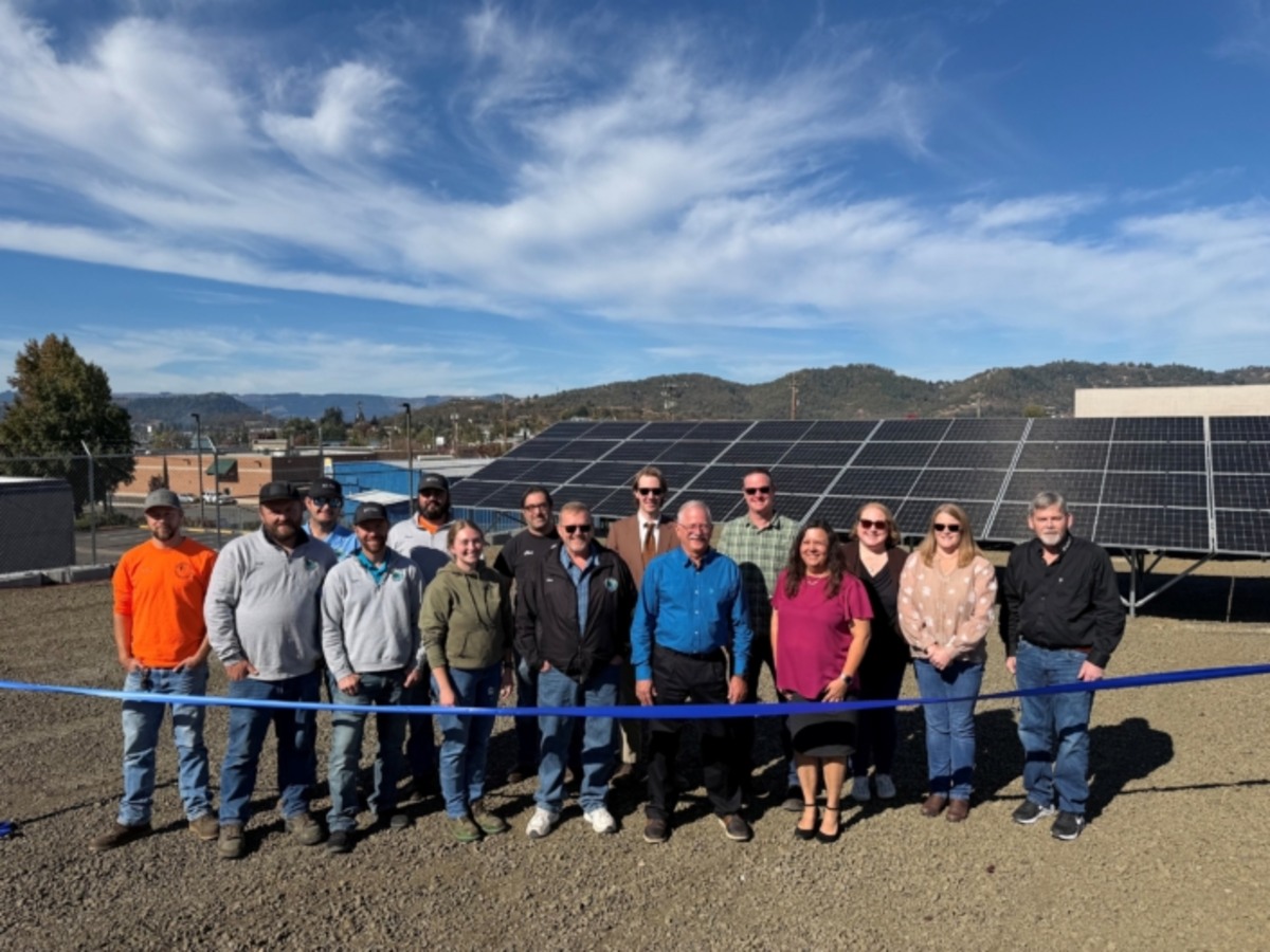 Ameresco RUSA Oregon wastewater treatment site project