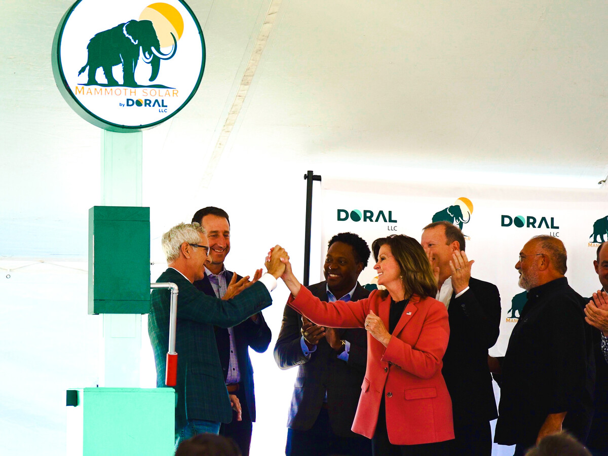 Doral Renewables Projects Weekly Mammoth Solar energization