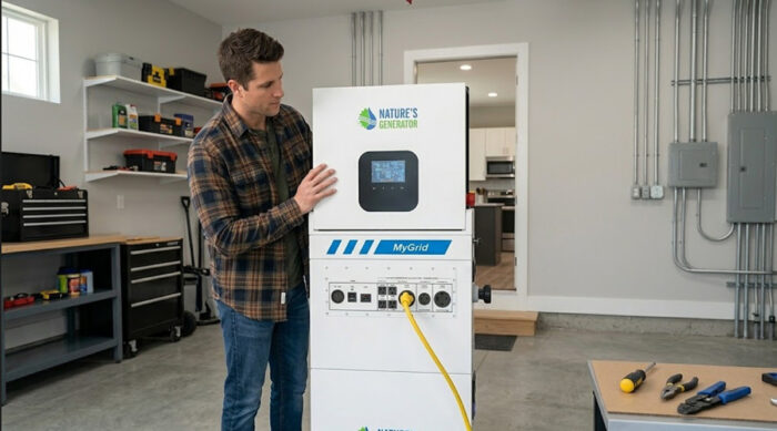 Nature's Generator MyGrid 10K Gen 2 battery backup whole-home energy system