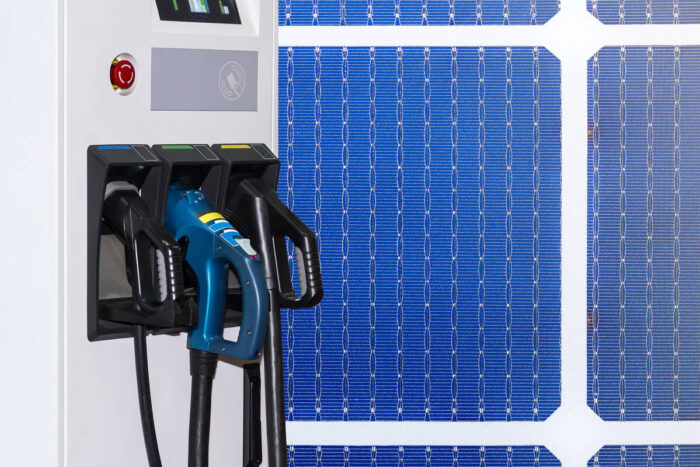 solar EV charging