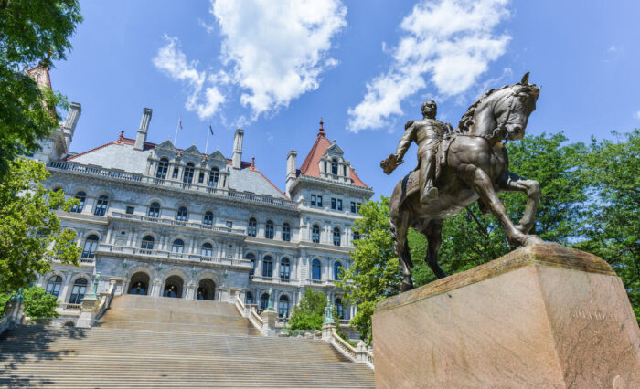 New York state capitol building